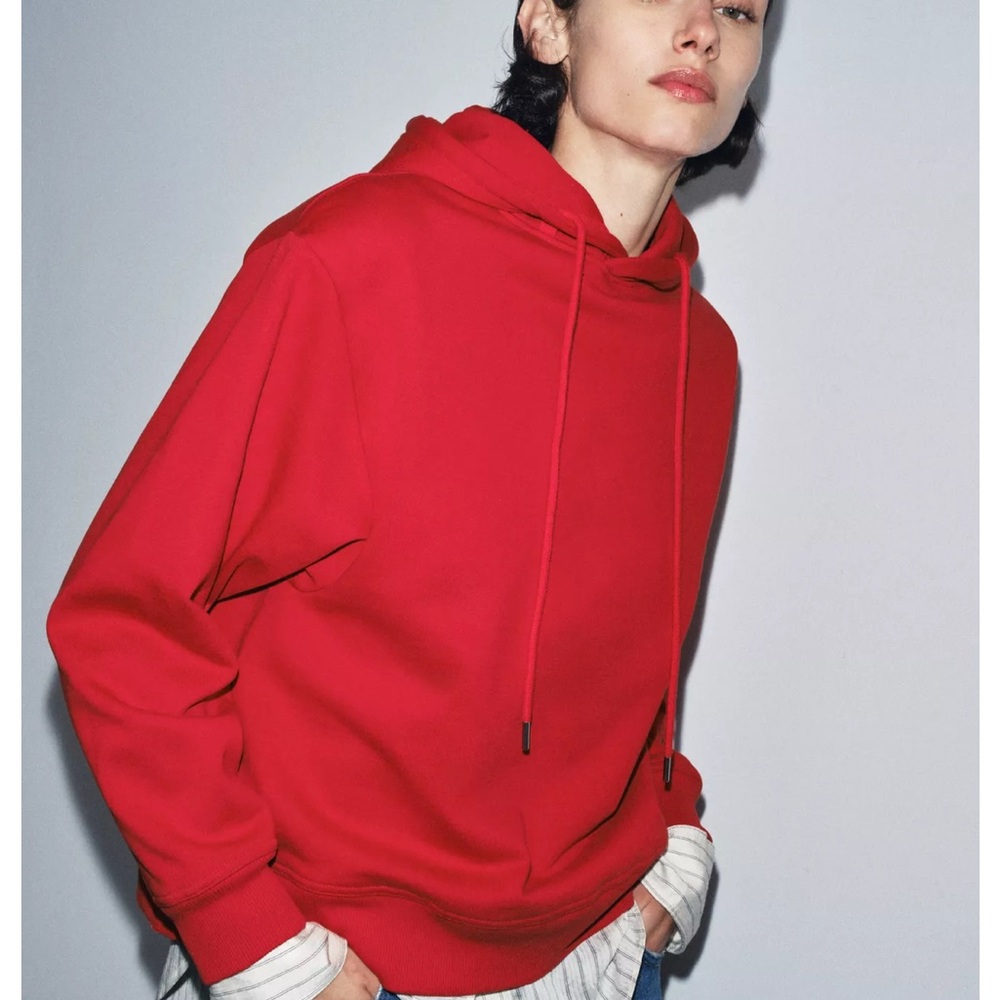 Zara Oversized Hooded Sweatshirt